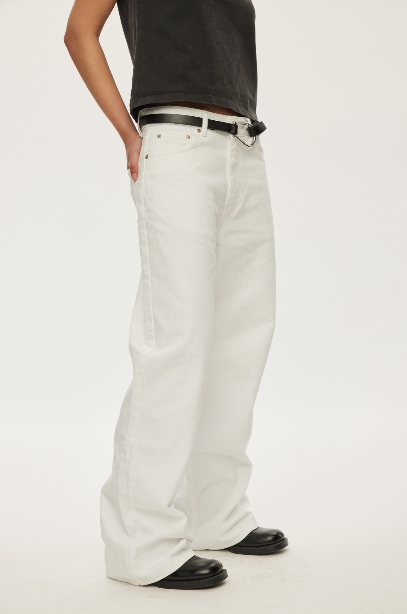 Oval Square Bright Jeans 0100 JEANS 1010 0100 Optic White