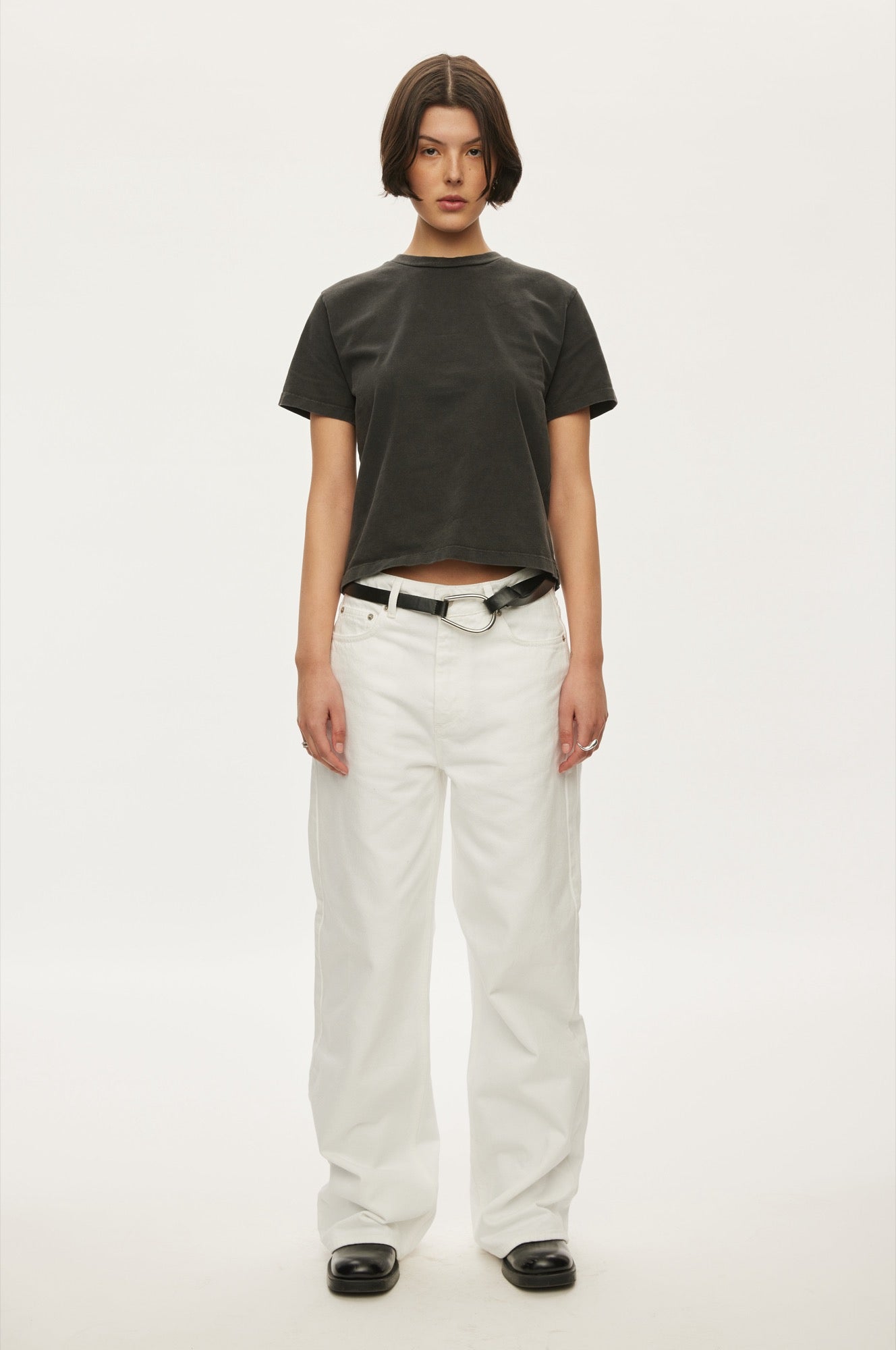 Oval Square Bright Jeans 0100 JEANS 1010 0100 Optic White