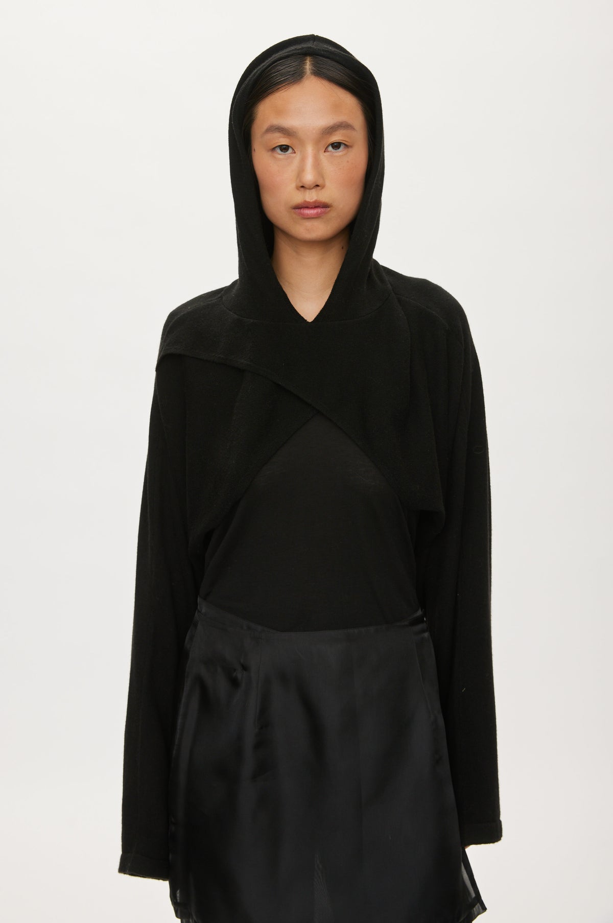 Oval Square Carla Knit Bolero KNITS Black