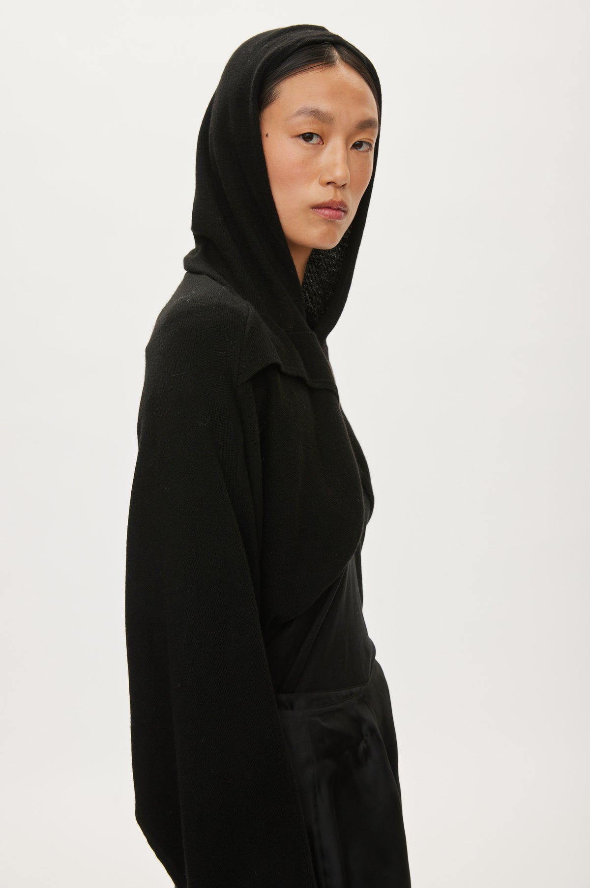 Oval Square Carla Knit Bolero KNITS Black