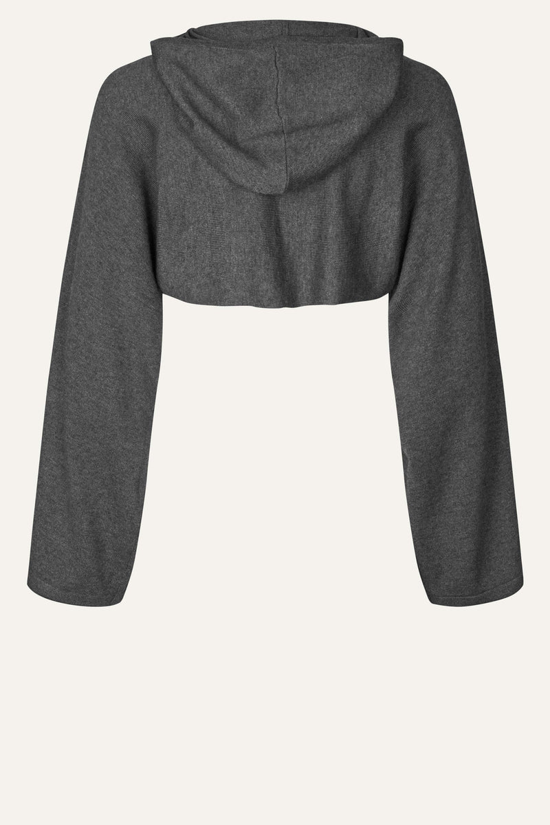 Oval Square Carla Knit Bolero KNITS Dark Gull