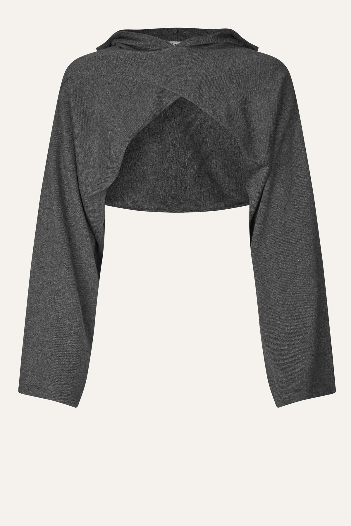 Oval Square Carla Knit Bolero KNITS Dark Gull Grey