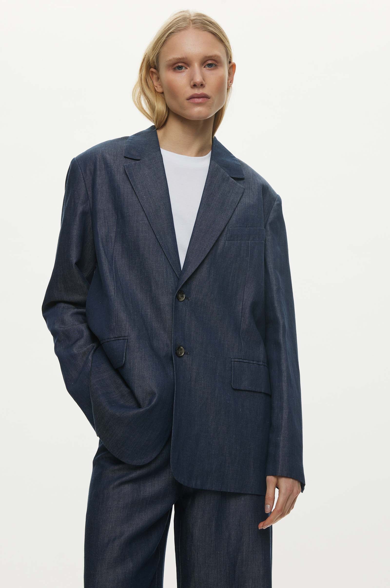 Oval Square Chelsea Blazer BLAZERS 5001 Blue