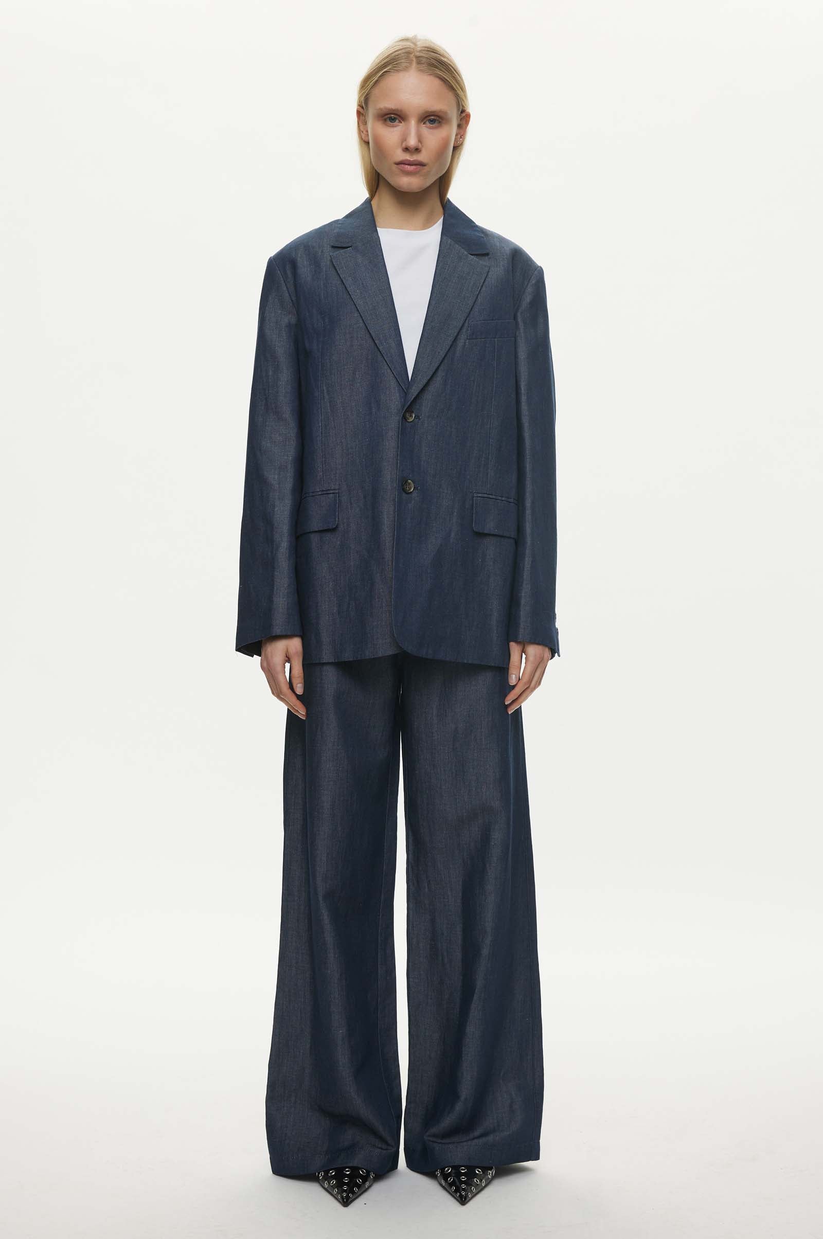 Oval Square Chelsea Blazer BLAZERS 5001 Blue