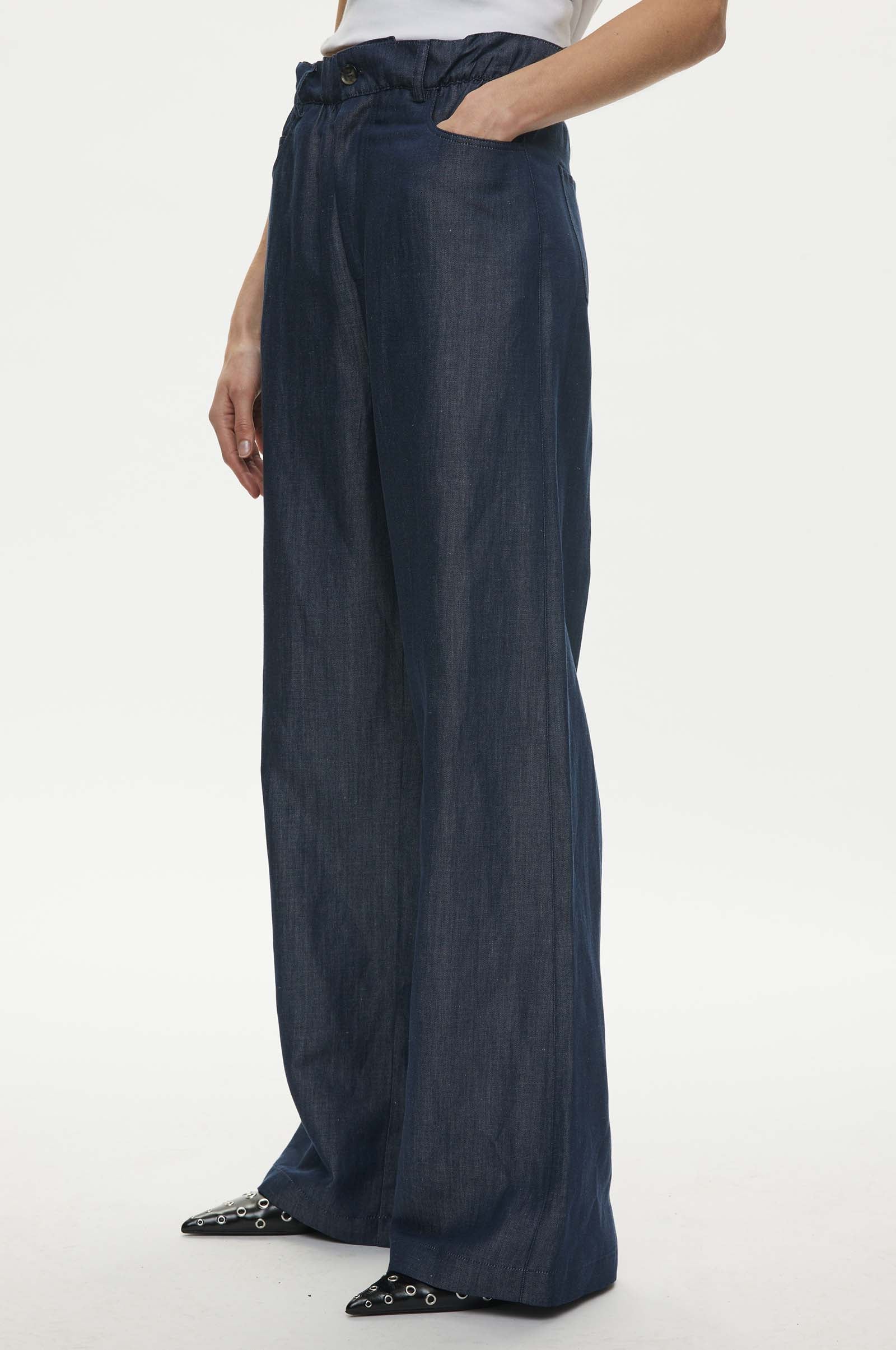 Oval Square Chelsea Trousers TROUSERS 5001 Blue