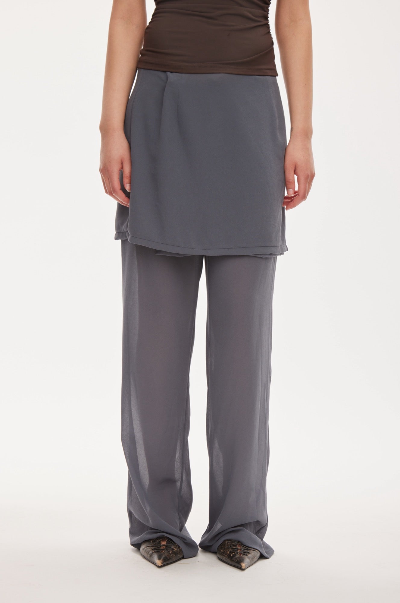 Oval Square Como skirt trousers TROUSERS Dark Grey