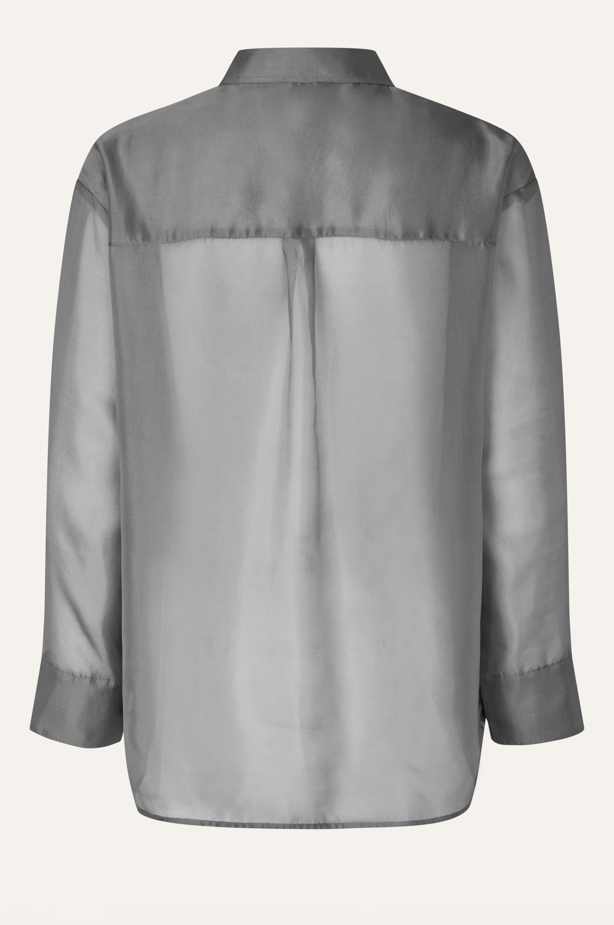 Oval Square Cosmo Sheer Shirt SHIRTS Dark Gull Grey