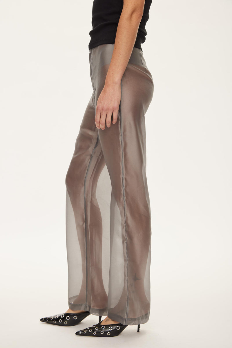 Oval Square Cosmo Sheer Trousers TROUSERS Dark Gull Grey