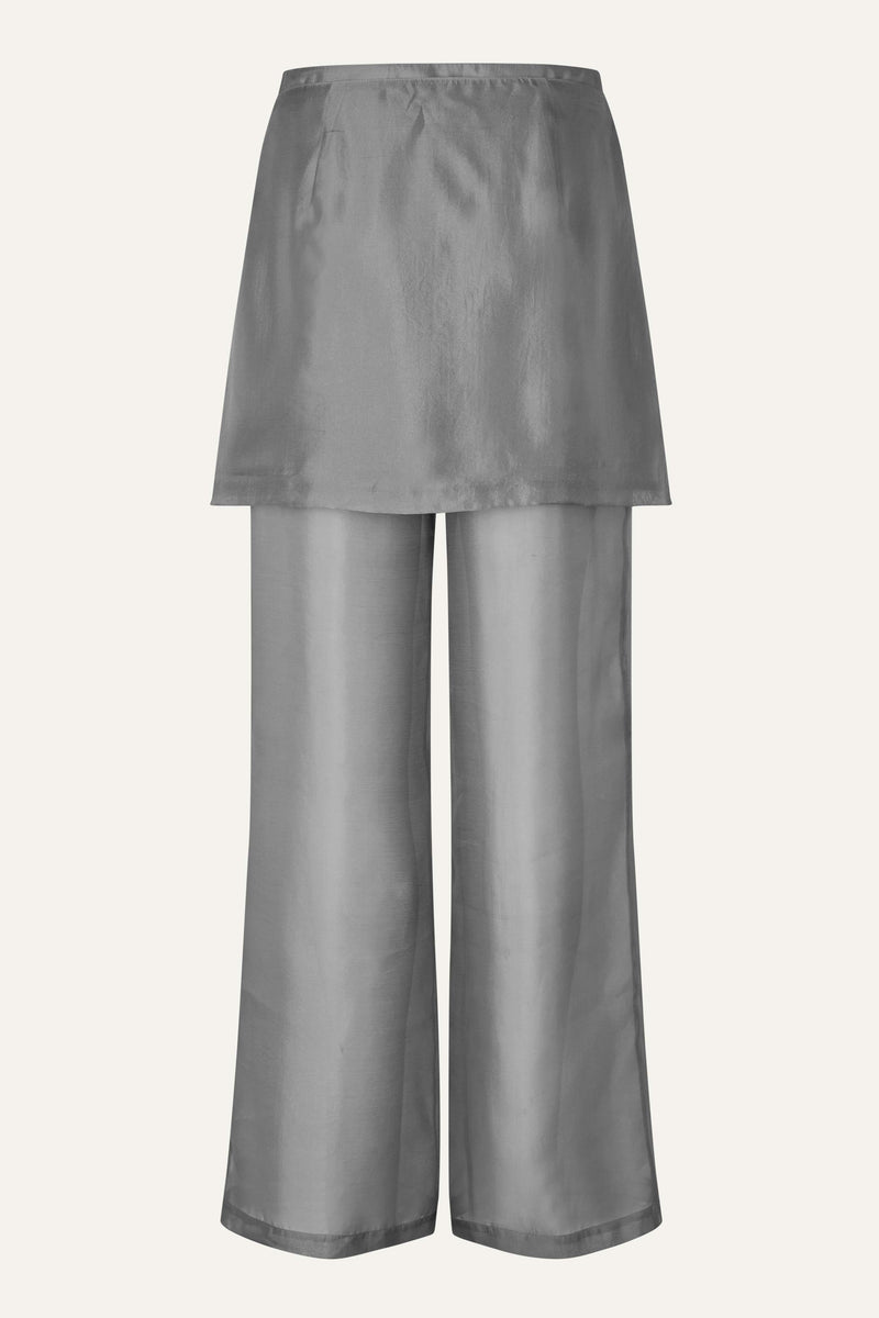 Oval Square Cosmo Sheer Trousers TROUSERS Dark Gull Grey