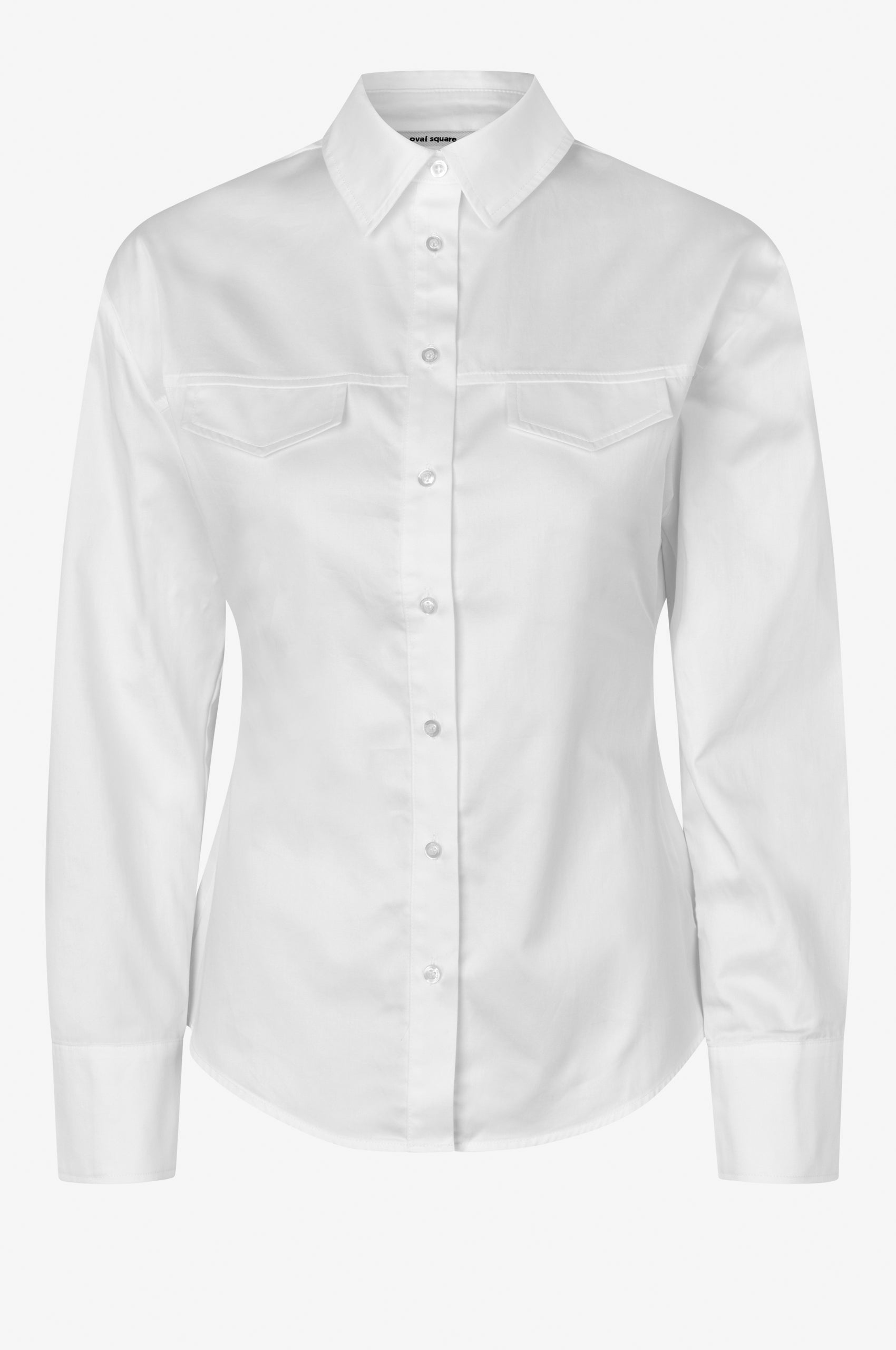 Oval Square Daily Shirt SHIRTS 1001 White