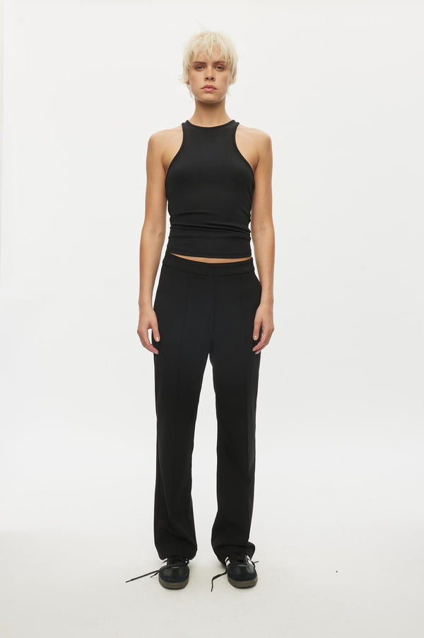 Oval Square Delight Trousers TROUSERS 8001 Black