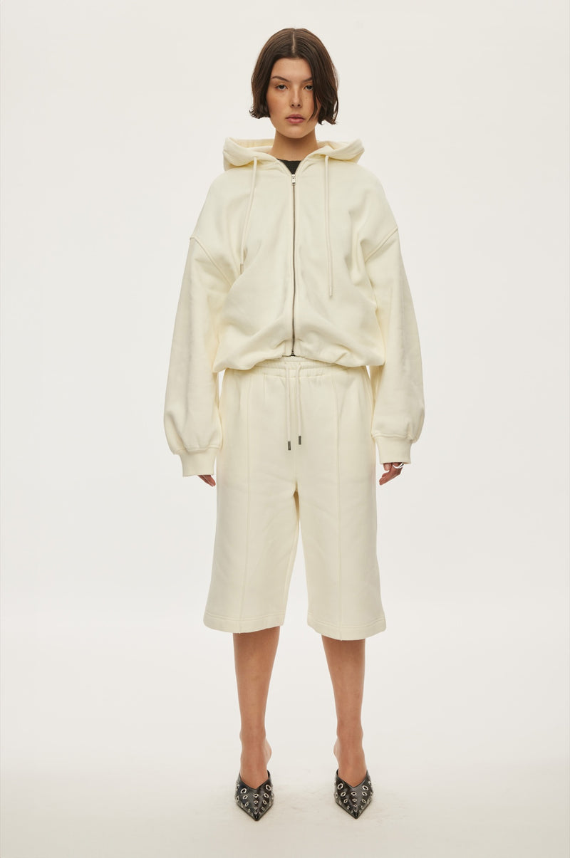 Oval Square First Sweat Bermudas SHORTS 1002 Off White