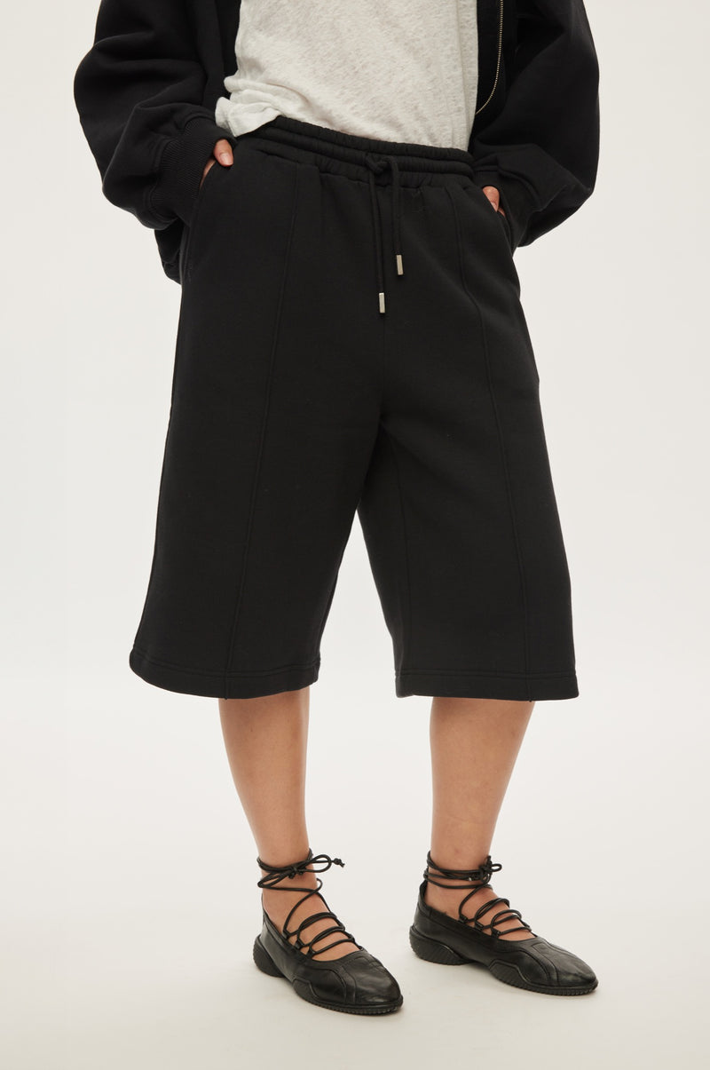 Oval Square First Sweat Bermudas SHORTS 7007 Black Stone