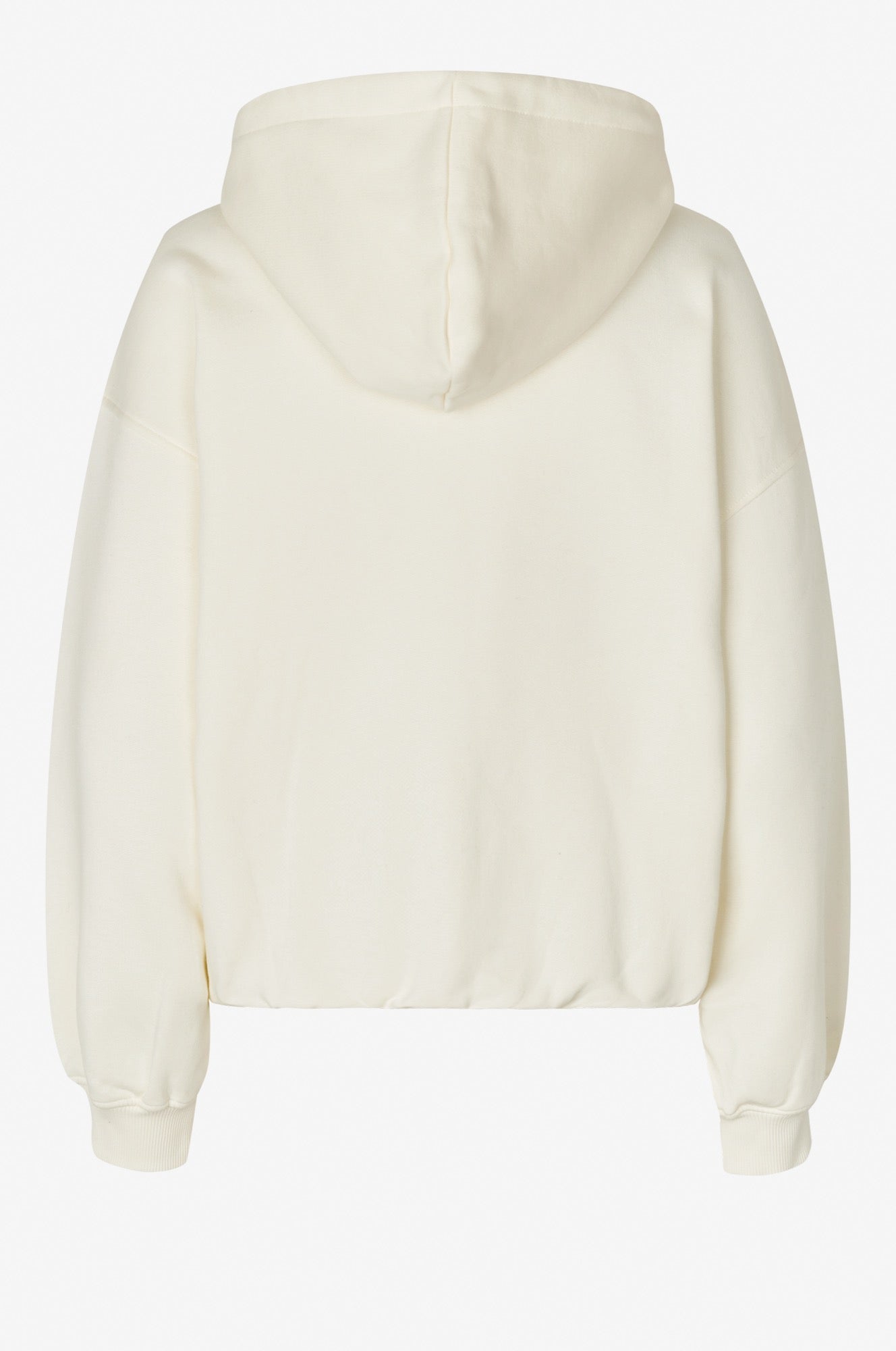 Oval Square First Zip Hoodie SWEATS 1002 Off White