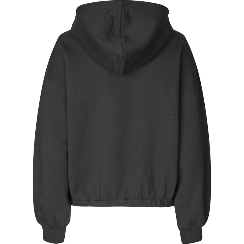 Oval Square First Zip Hoodie SWEATS 7007 Black Stone
