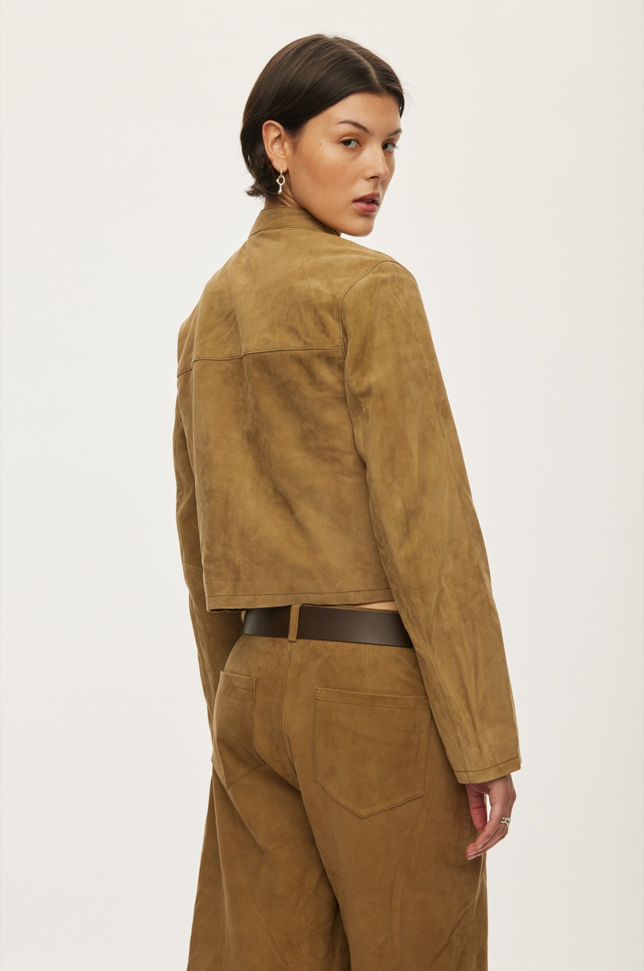 Oval Square Future Suede Jacket JACKETS 6004 Kelp