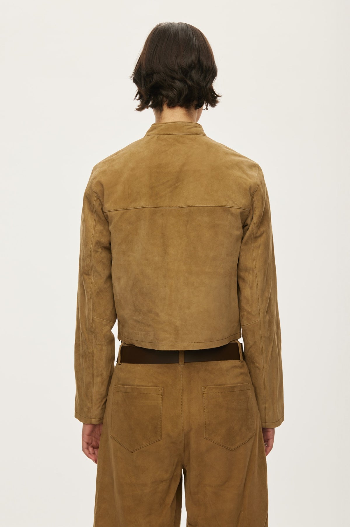 Future Suede Jacket – oval square
