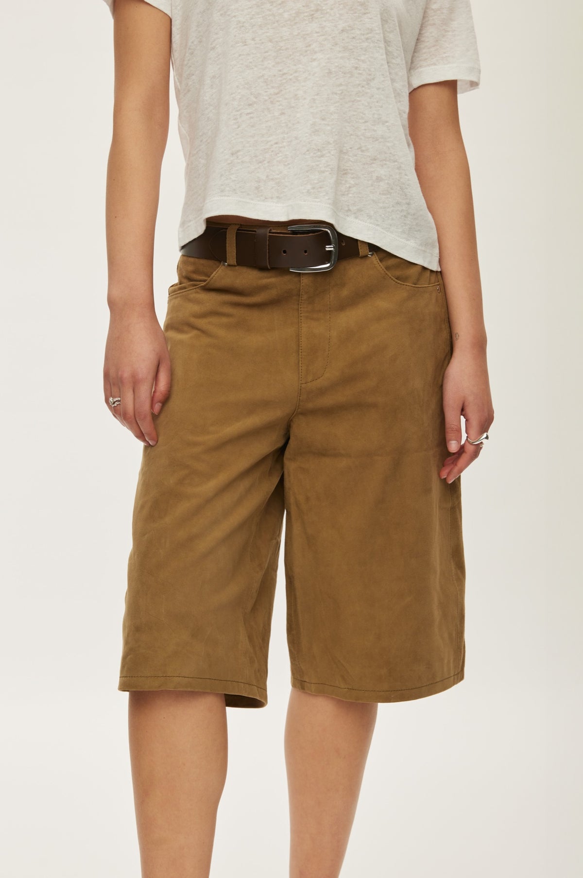 Future Suede Shorts – oval square