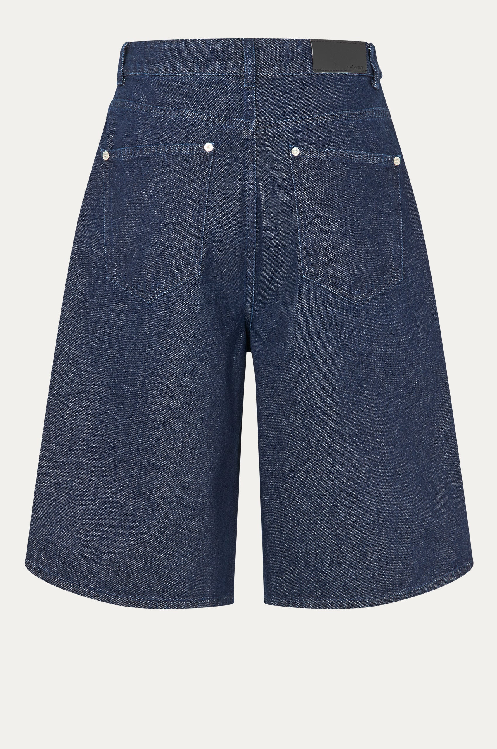 Oval Square Idol denim shorts SHORTS Raw dark blue