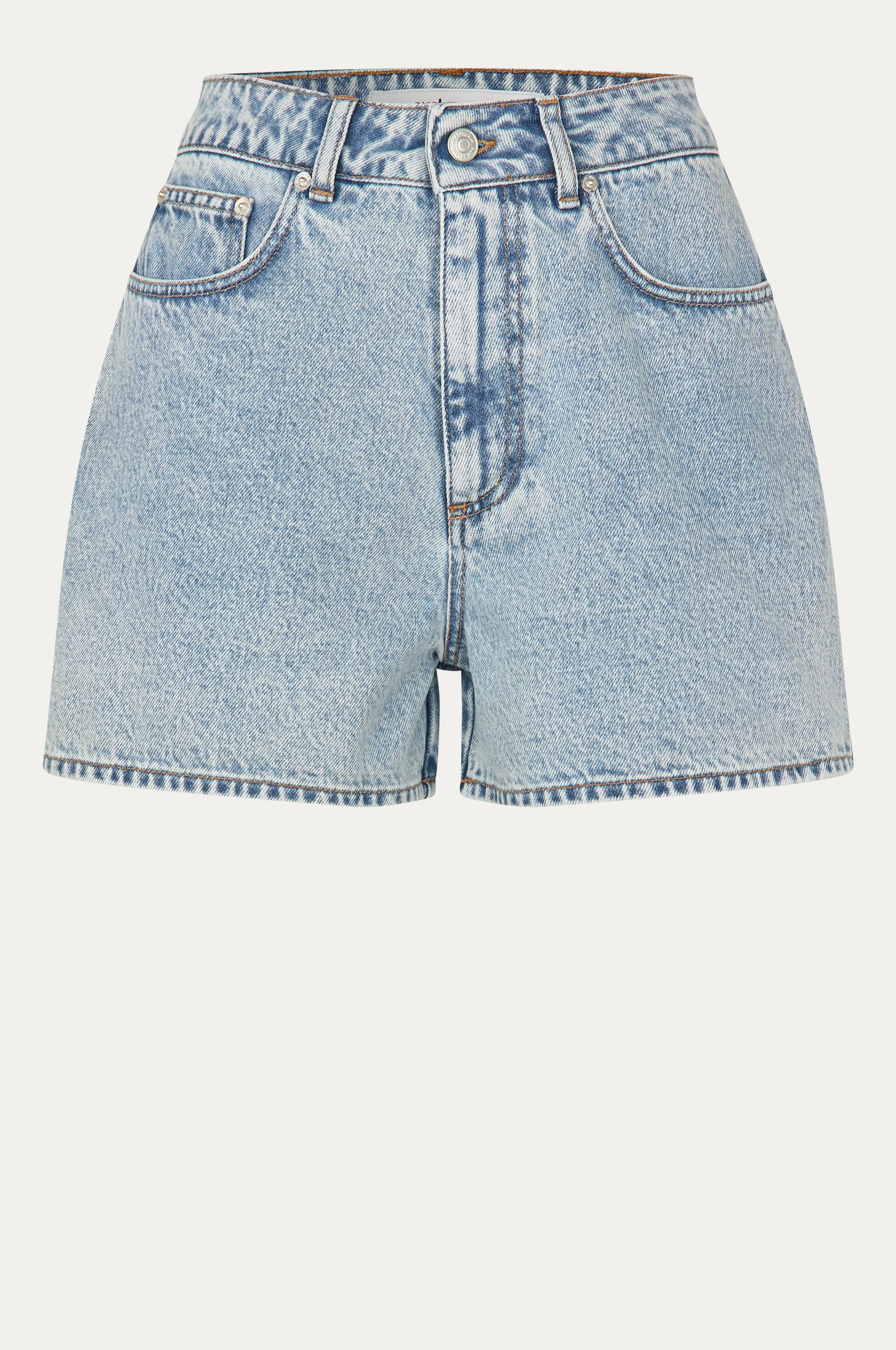 Oval Square Isla denim shorts SHORTS Light Blue wash