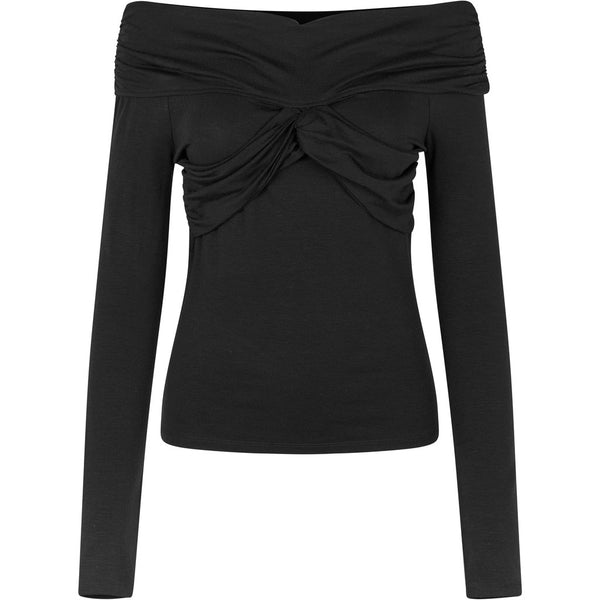 Oval Square Kate Blouse BLOUSES 8001 Black