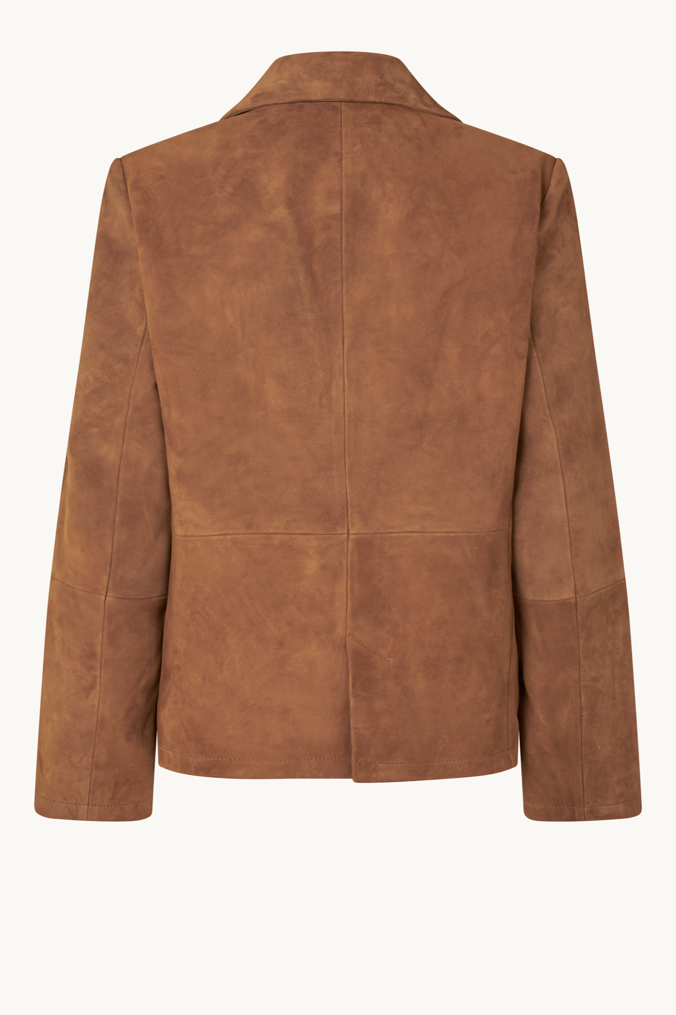 Oval Square Kylie Suede Blazer BLAZERS Tobacco brown