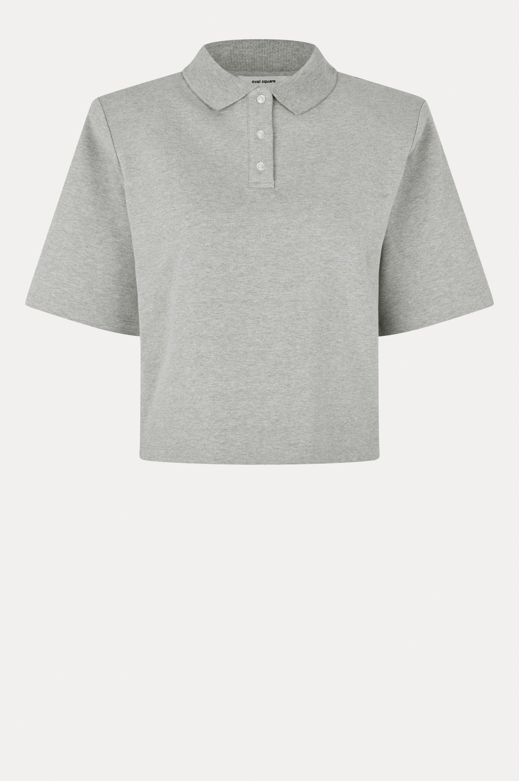 Oval Square Lana Polo TEE 7002 Grey Mel