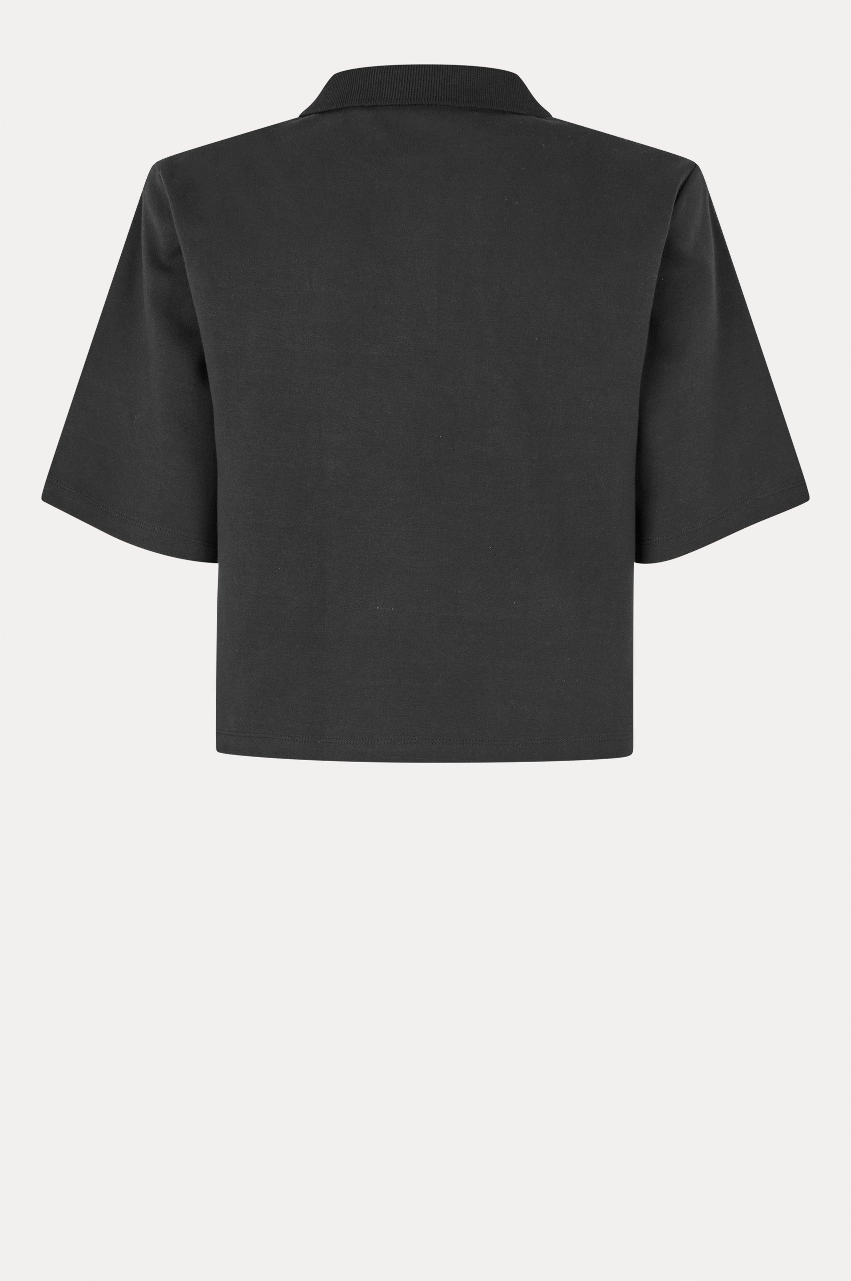 Oval Square Lana Polo TEE 8001 Black