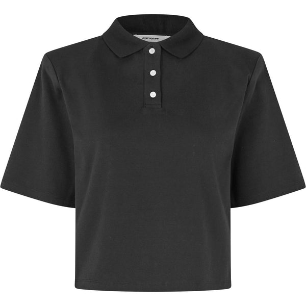 Oval Square Lana Polo TEE 8001 Black