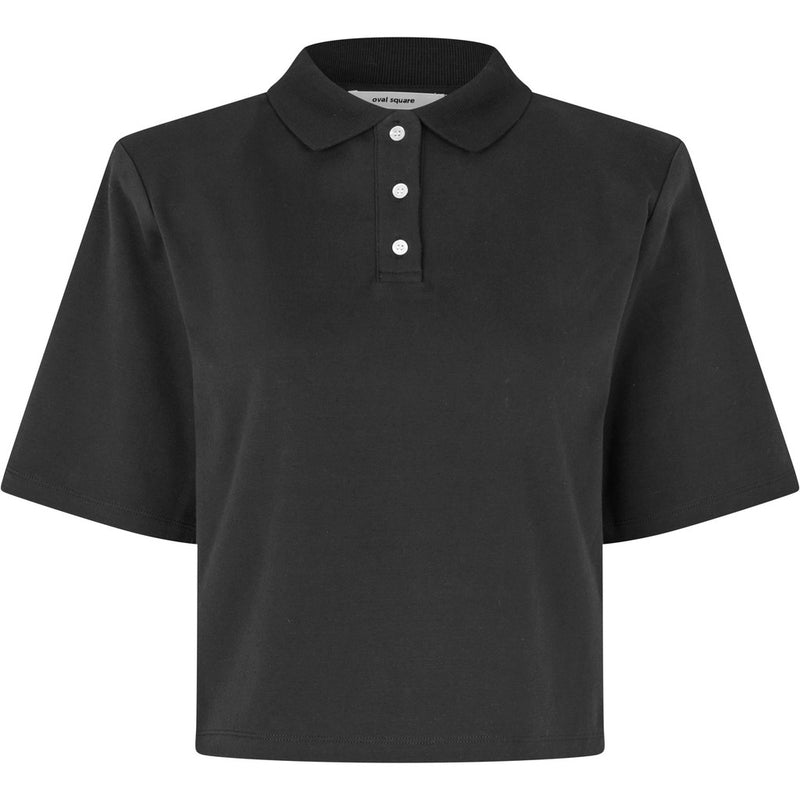 Oval Square Lana Polo TEE 8001 Black