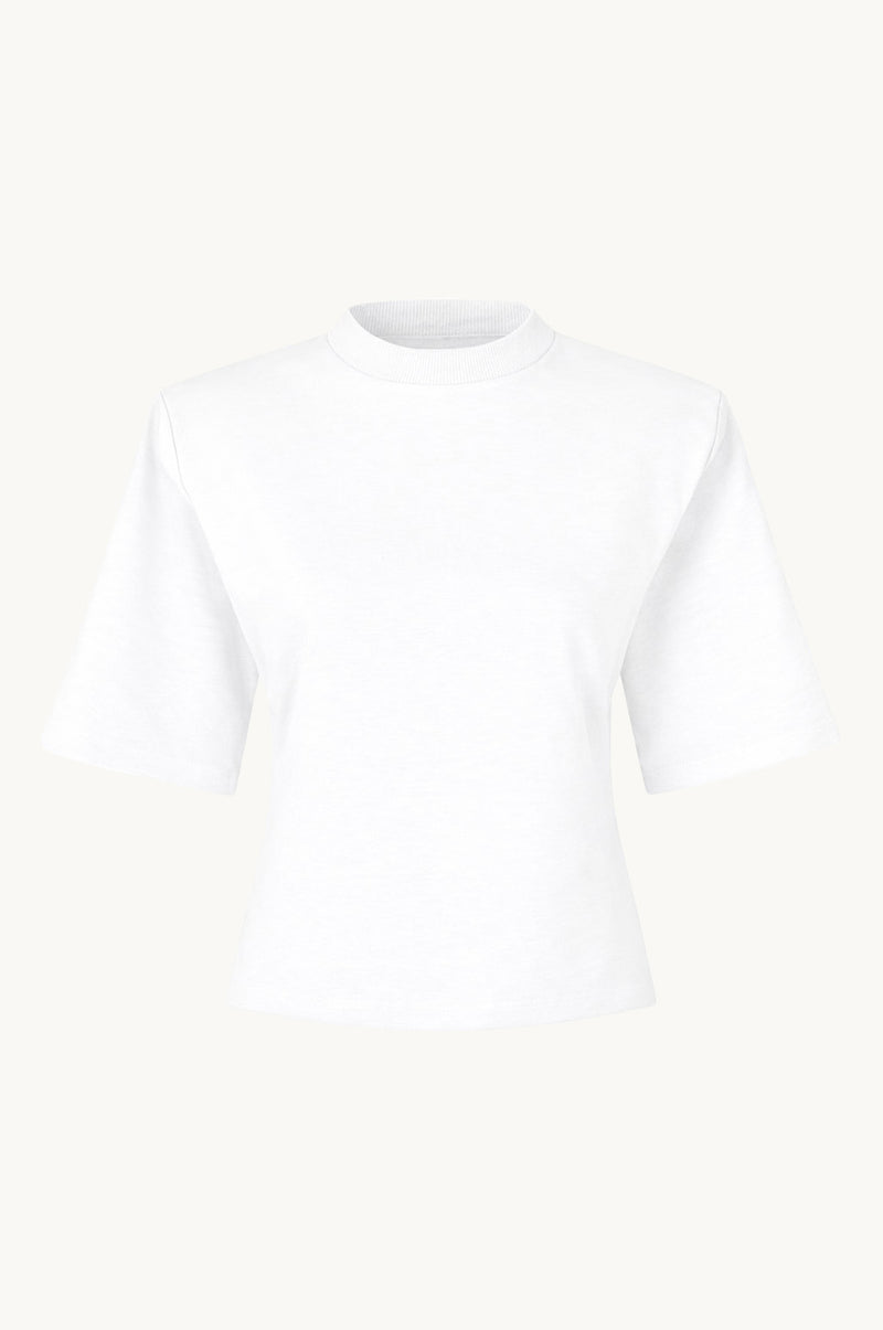 Oval Square Lana Tee TEE 1001 White