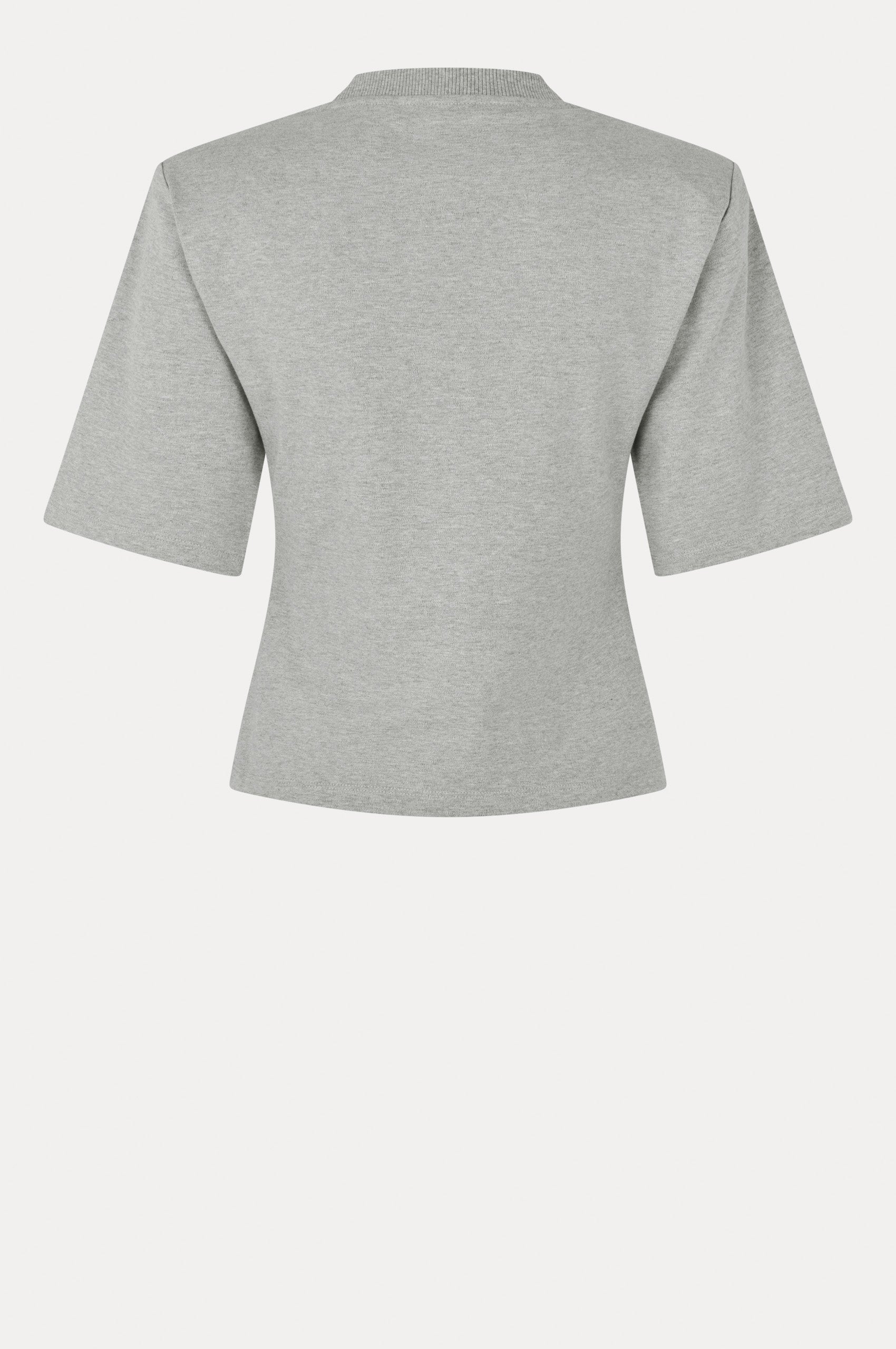 Oval Square Lana Tee TEE 7002 Grey Mel