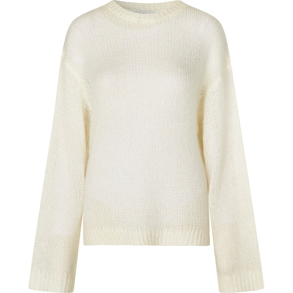 Oval Square Light Oversized Knit KNITS 1001 White