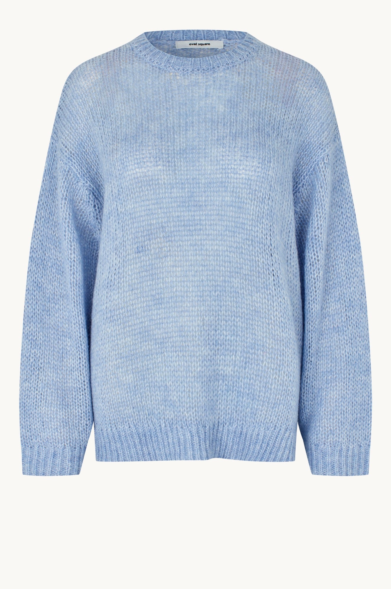 Oval Square Light Oversized Knit KNITS Delicate light blue