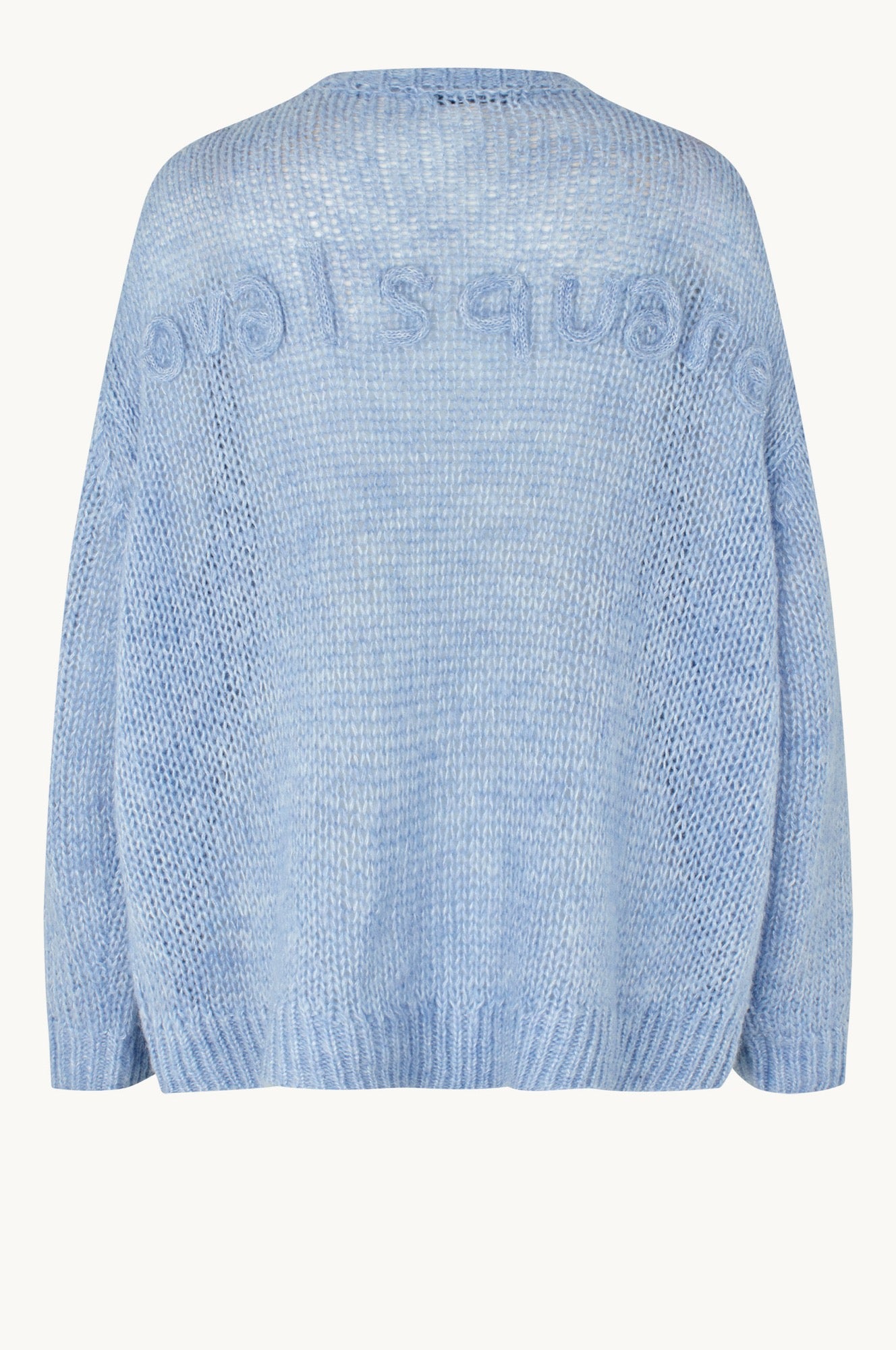 Oval Square Light Oversized Knit KNITS Delicate light blue