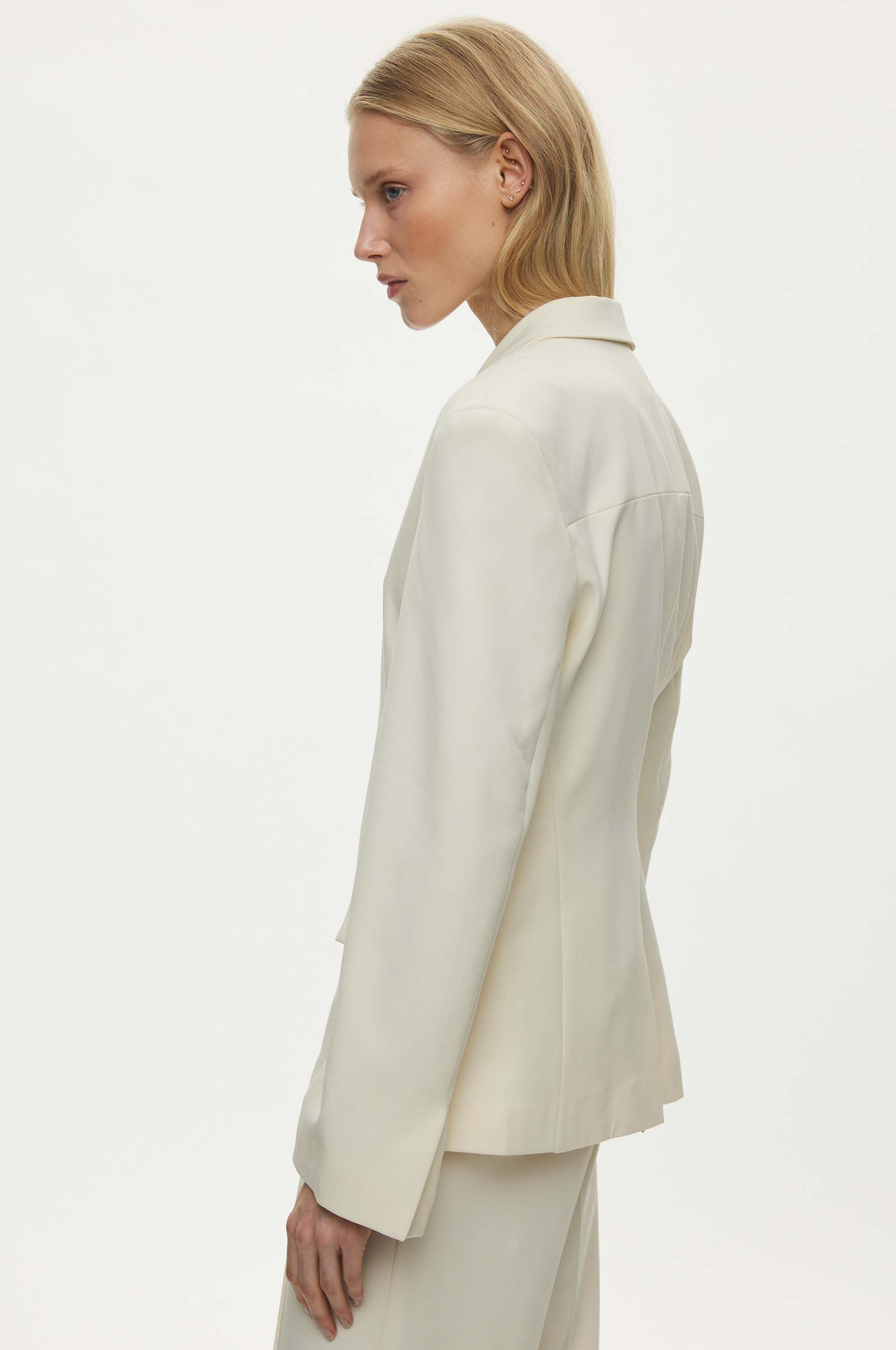Oval Square Lily Blazer BLAZERS 1002 Off White