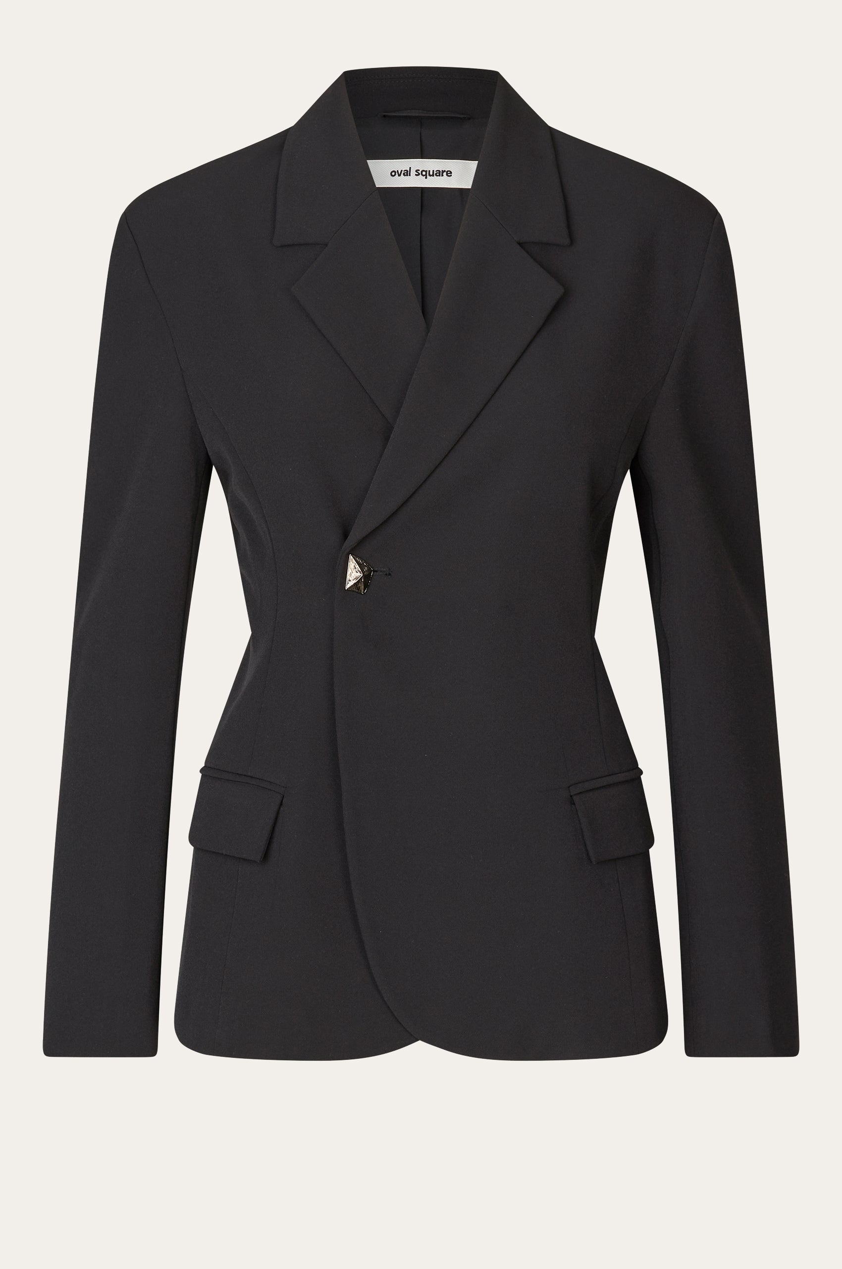 Oval Square Lily Blazer BLAZERS 8001 Black