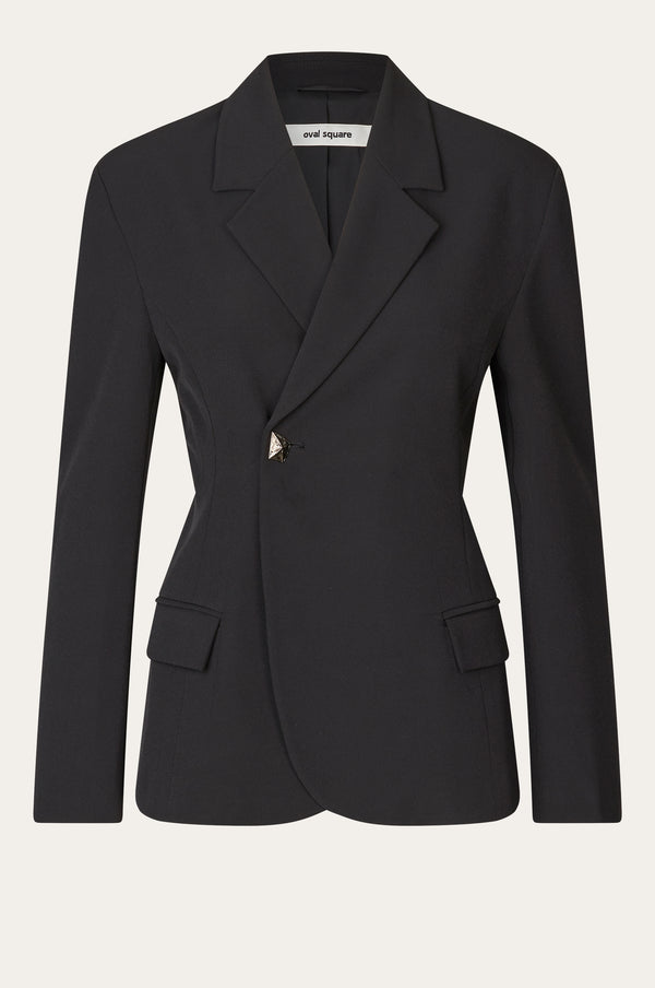Oval Square Lily Blazer BLAZERS 8001 Black
