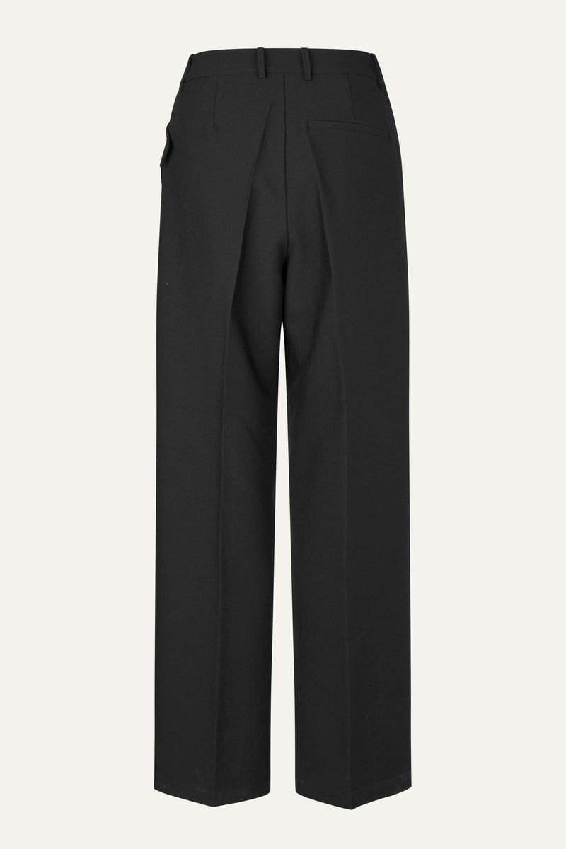 Oval Square Lind Trousers TROUSERS 8001 Black