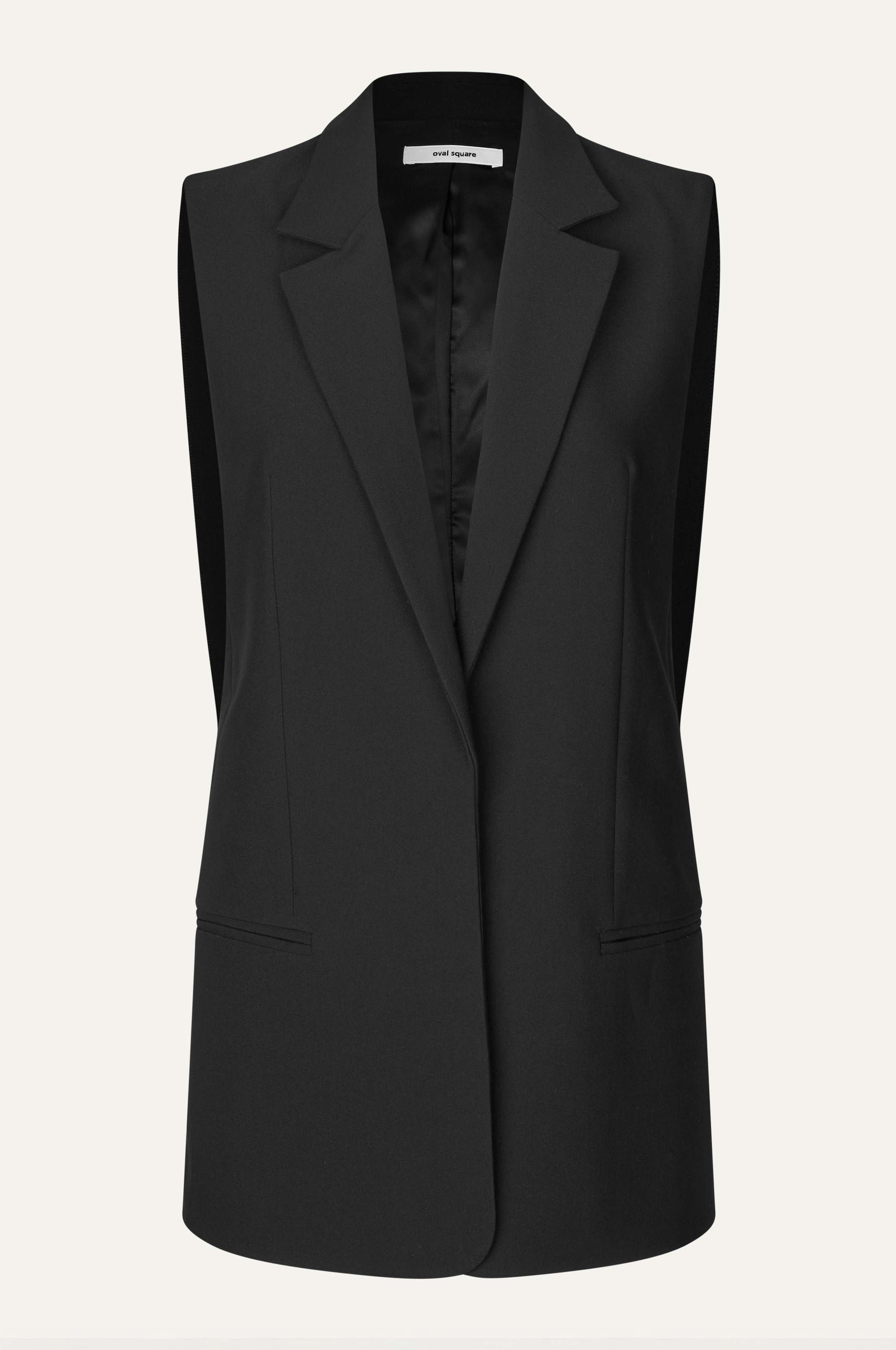 Oval Square Lind Vest VESTS 8001 Black