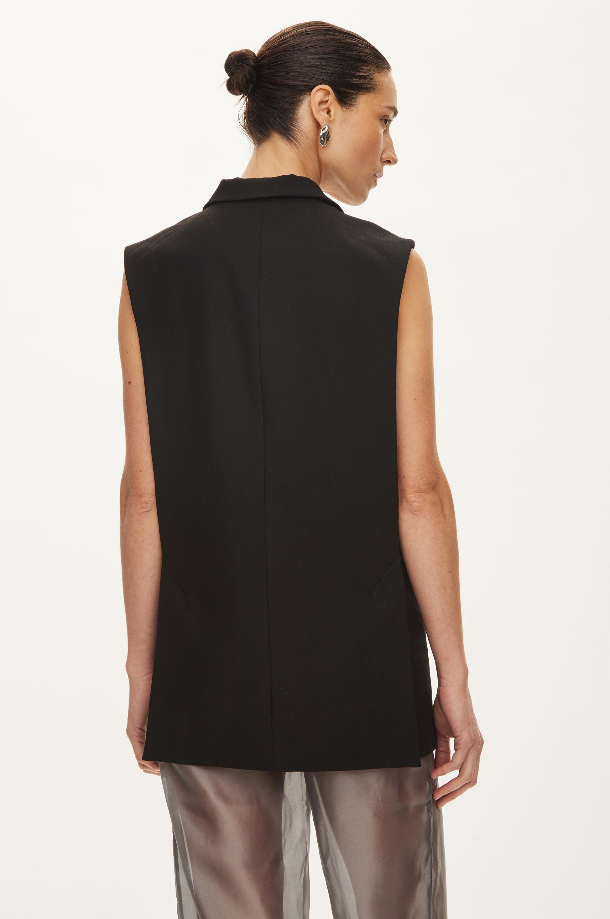 Oval Square Lind Vest VESTS 8001 Black