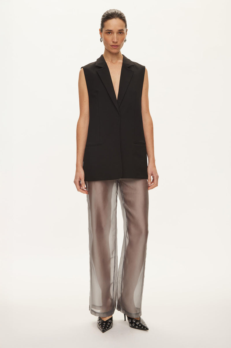 Oval Square Lind Vest VESTS 8001 Black