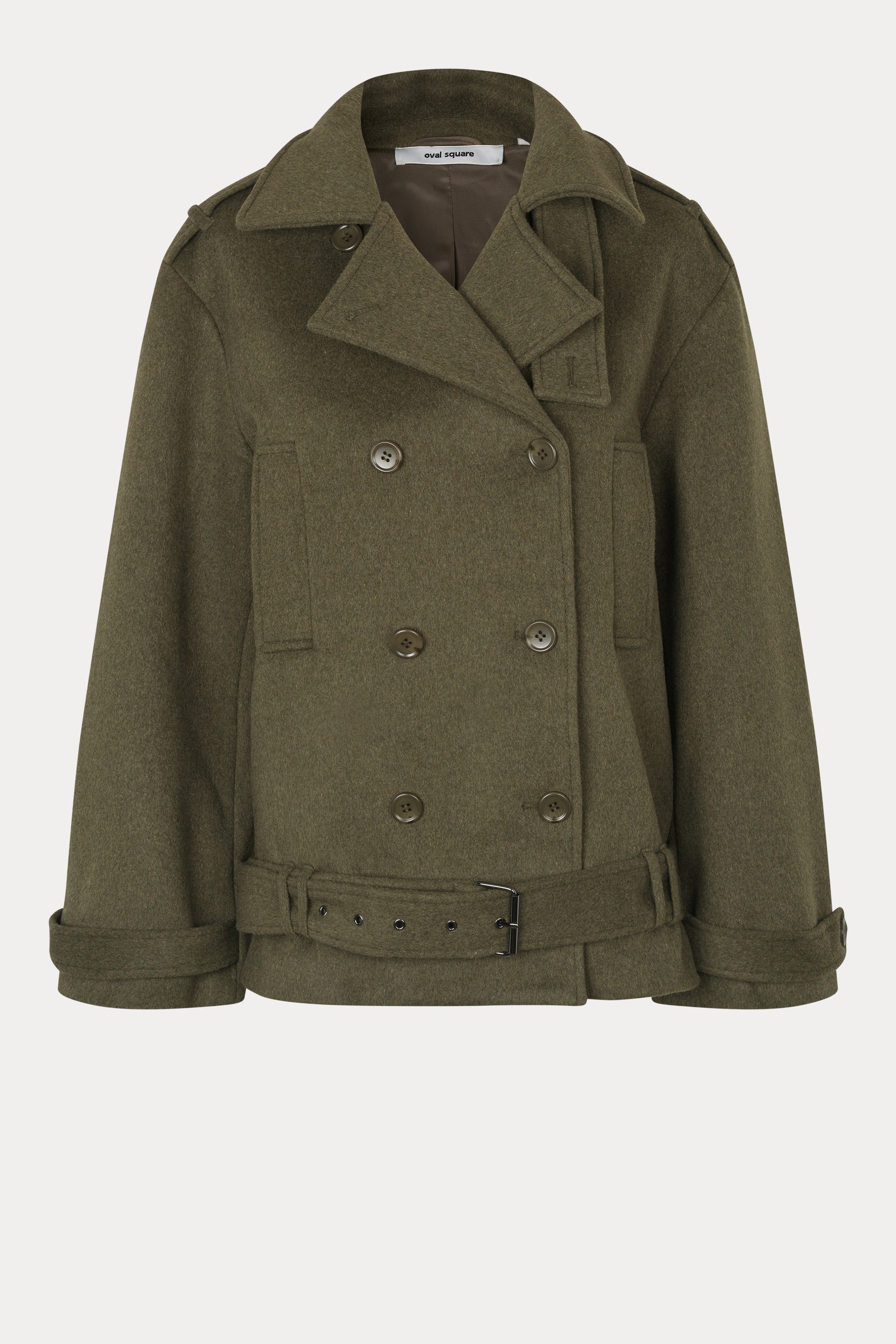 Oval Square Louis wool jacket JACKETS Army