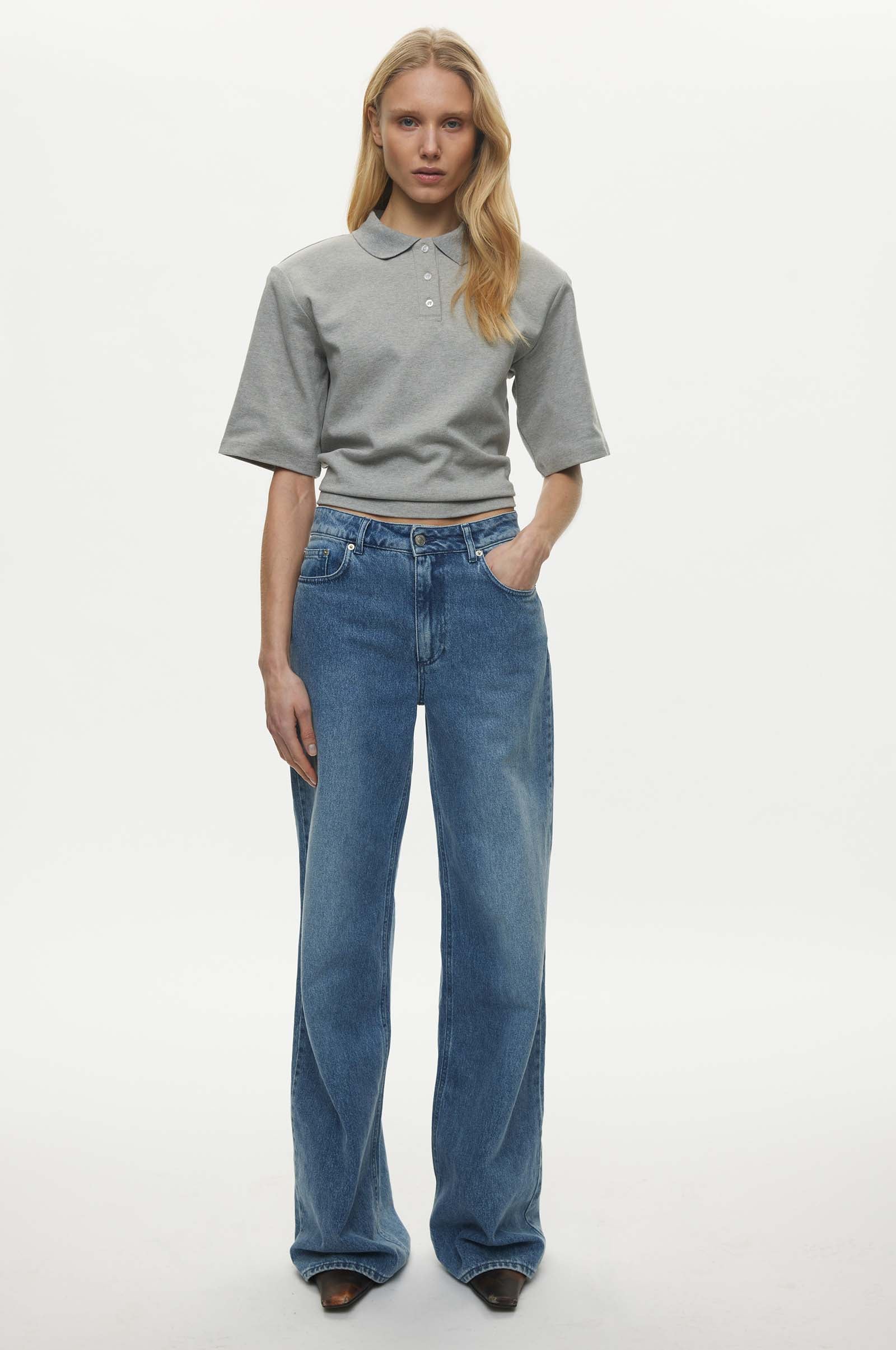 Oval Square Lulu Jeans 0105 JEANS 5022 0105 Light Blue Wash