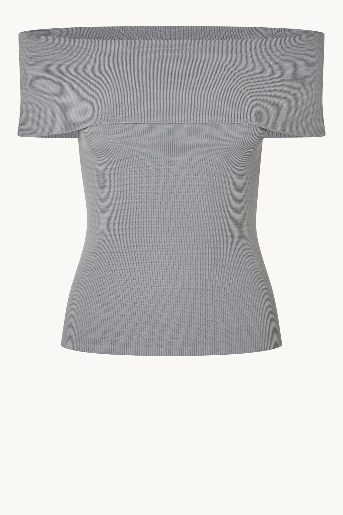 Oval Square Marco knit top TOP Smoke grey
