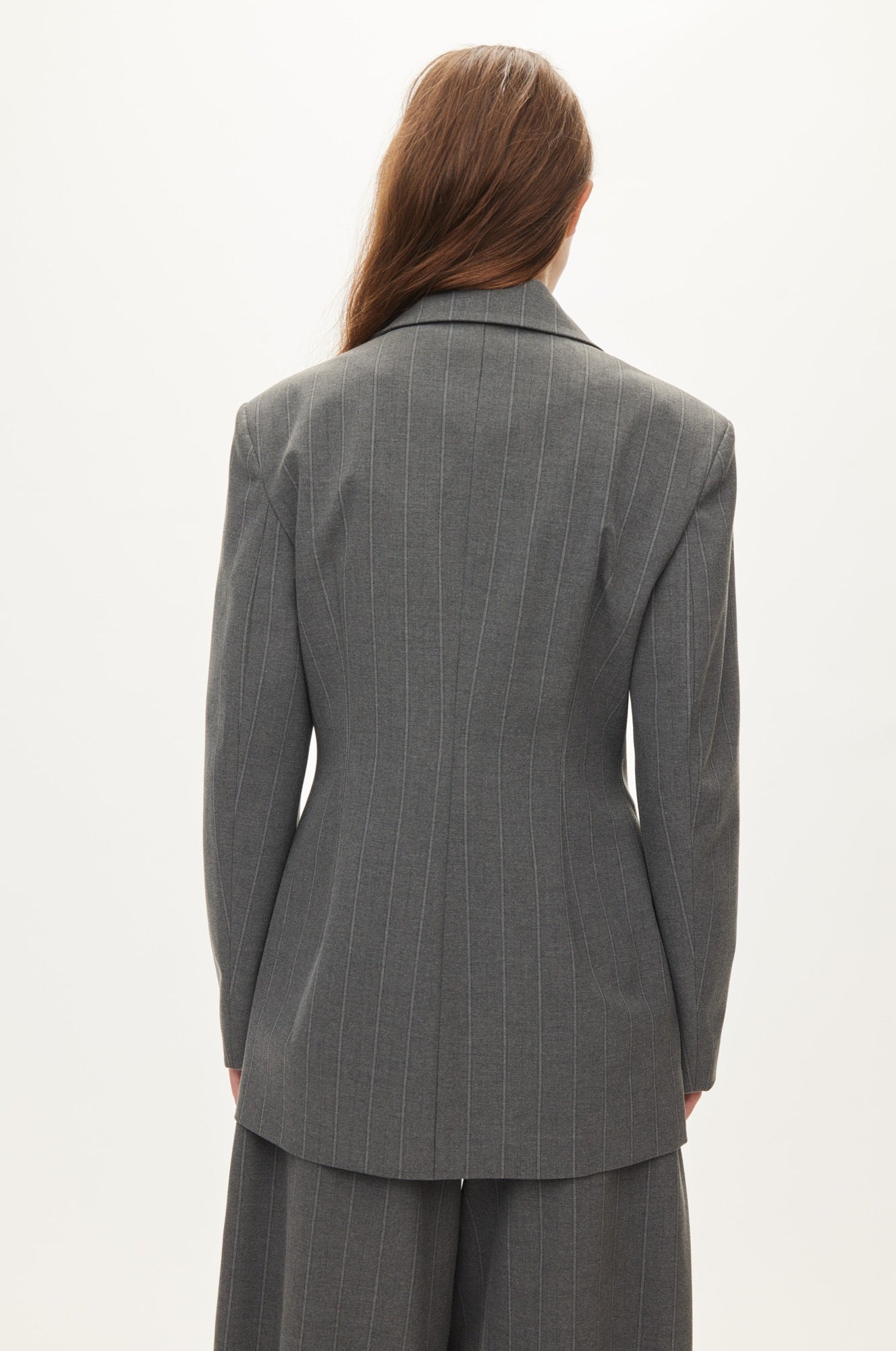 Oval Square Mary blazer BLAZERS Dark grey Mel. stripe