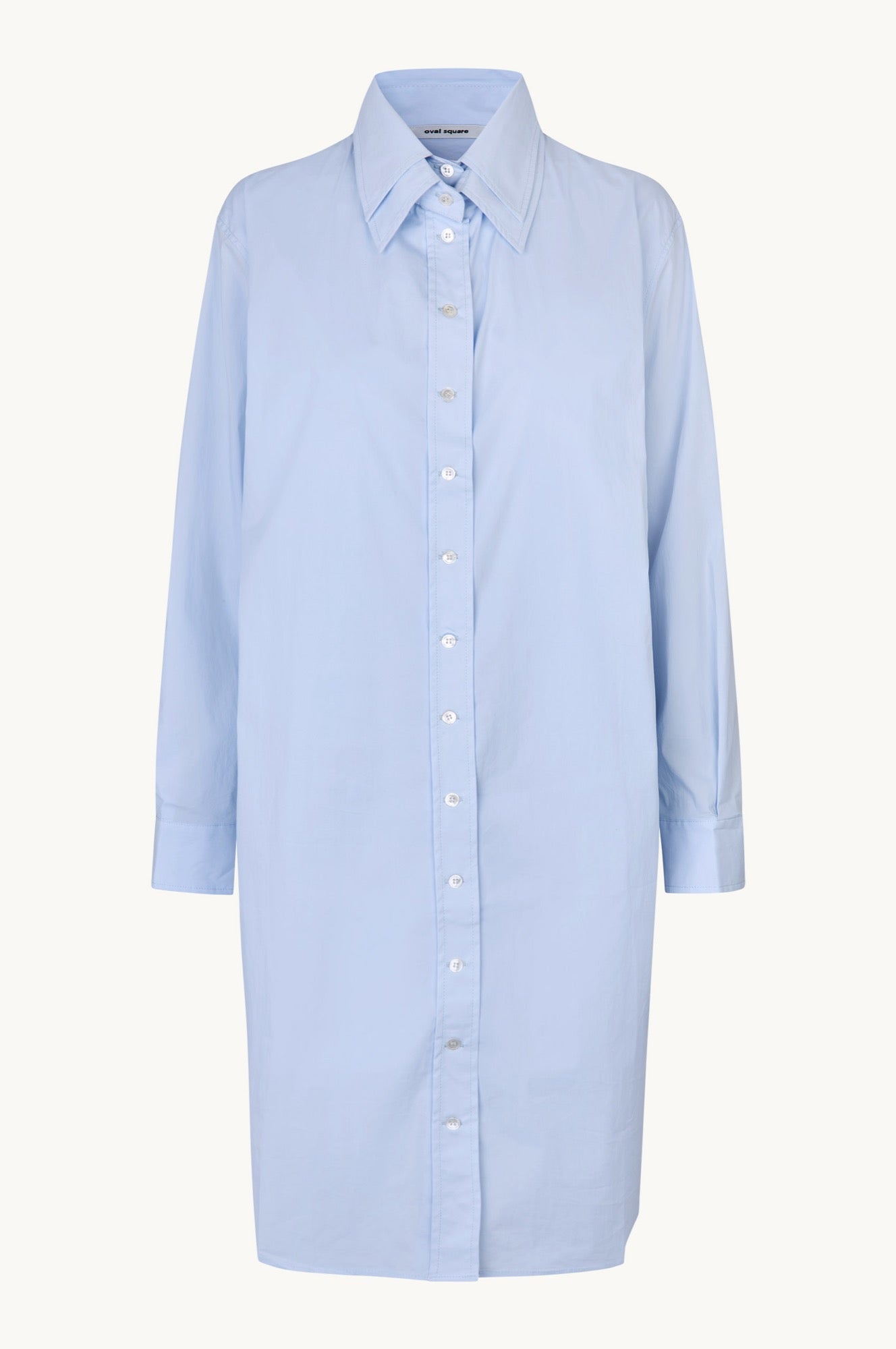 Oval Square Matti shirt dress DRESSES Delicate light blue