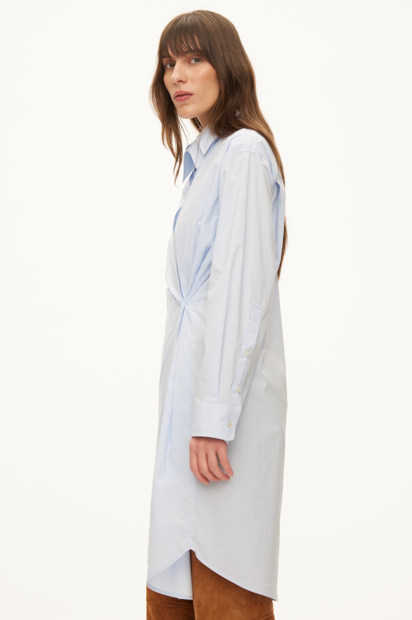 Oval Square Matti shirt dress DRESSES Delicate light blue