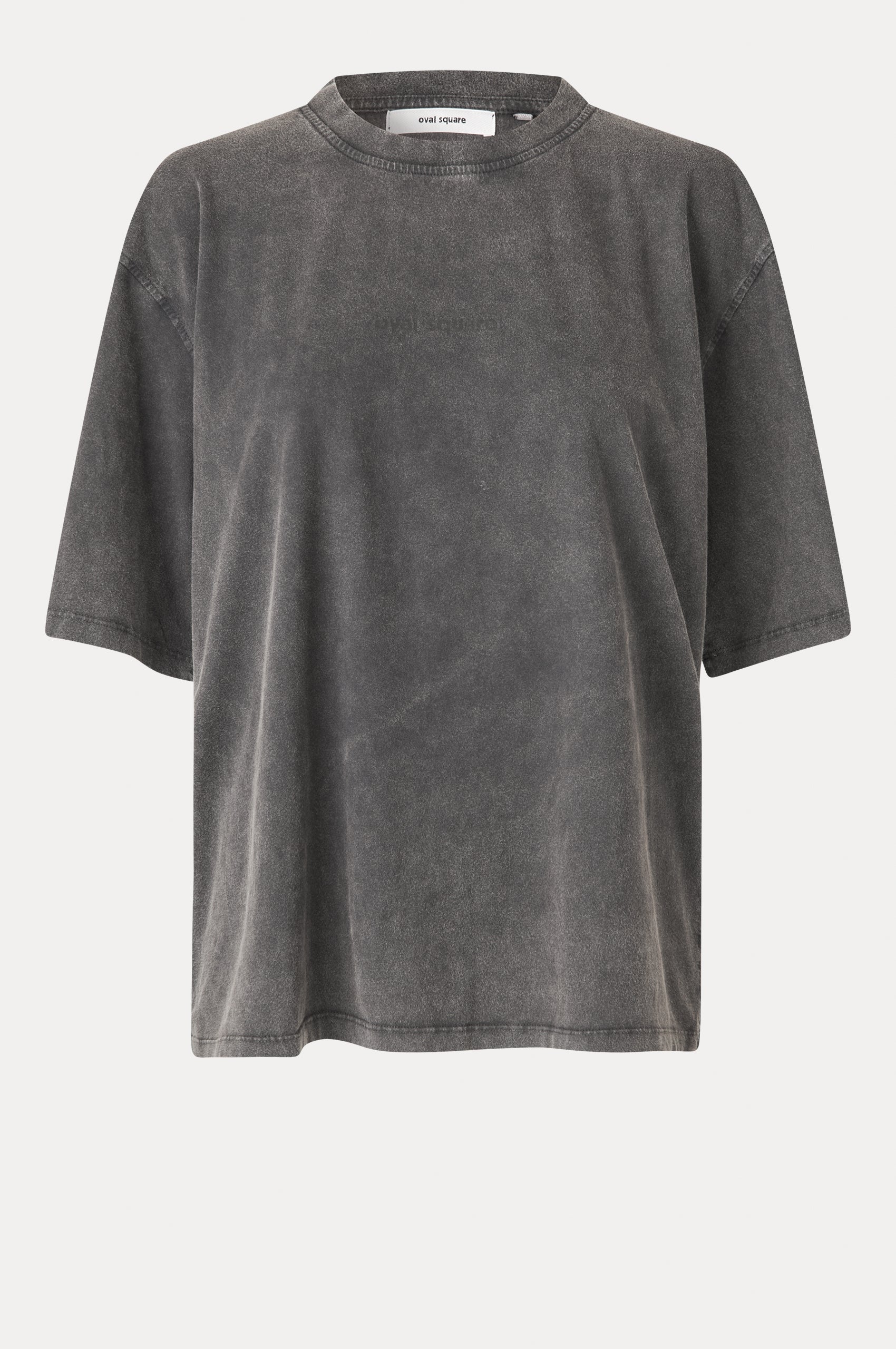 Oval Square Miller Tee TEE 8009 Black Washed