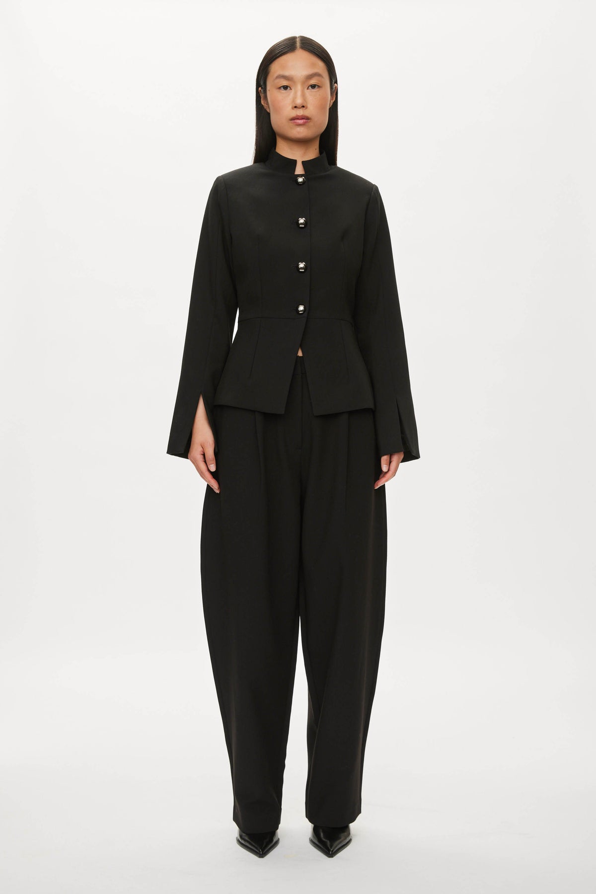 Oval Square Noah Blazer TOP Black